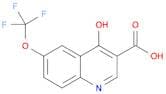 4-Oxo-6-(trifluoromethoxy)-1,4-dihydroquinoline-3-carboxylic acid