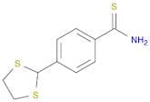 Benzenecarbothioamide, 4-(1,3-dithiolan-2-yl)-