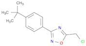 5-(Chloromethyl)-3-[4-(1,1-dimethylethyl)phenyl]-1,2,4-oxadiazole