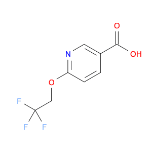 3-Pyridinecarboxylic acid, 6-(2,2,2-trifluoroethoxy)-