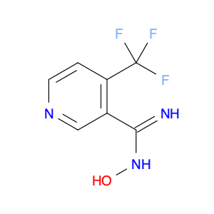 3-Pyridinecarboximidamide, N-hydroxy-4-(trifluoromethyl)-