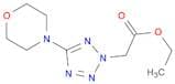 2H-Tetrazole-2-acetic acid, 5-(4-morpholinyl)-, ethyl ester