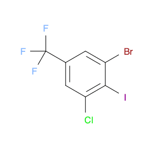 Benzene, 1-bromo-3-chloro-2-iodo-5-(trifluoromethyl)-