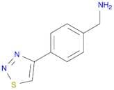 (4-(1,2,3-Thiadiazol-4-yl)phenyl)methanamine