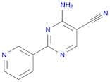4-Amino-2-(3-pyridyl)pyrimidine-5-carbonitrile