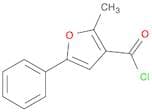 2-Methyl-5-phenylfuran-3-carbonyl chloride