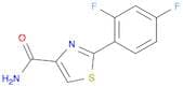 4-Thiazolecarboxamide, 2-(2,4-difluorophenyl)-