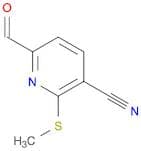 3-Pyridinecarbonitrile, 6-formyl-2-(methylthio)-
