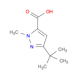 1H-Pyrazole-5-carboxylic acid, 3-(1,1-dimethylethyl)-1-methyl-