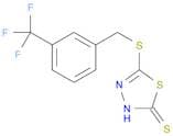 5-((3-(Trifluoromethyl)benzyl)thio)-1,3,4-thiadiazole-2-thiol