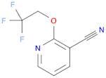 3-Pyridinecarbonitrile, 2-(2,2,2-trifluoroethoxy)-