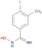 3-Fluoro-N'-hydroxy-4-methylbenzimidamide