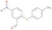 5-Nitro-2-(p-tolylthio)benzaldehyde