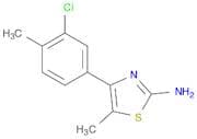2-Thiazolamine, 4-(3-chloro-4-methylphenyl)-5-methyl-