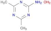 4,6-Dimethyl-1,3,5-triazin-2-amine hydrate