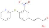 3-[3-Nitro-4-(2-pyridylthio)phenyl]acrylic acid