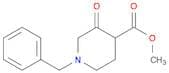 4-Piperidinecarboxylic acid, 3-oxo-1-(phenylmethyl)-, methyl ester