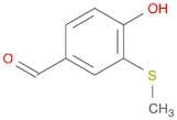 4-Hydroxy-3-(methylsulfanyl)benzaldehyde