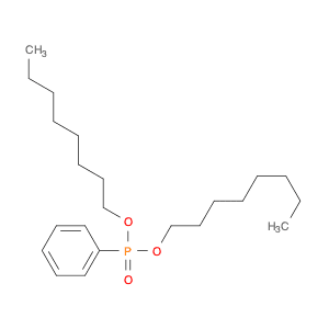 Phosphonic acid, P-phenyl-, dioctyl ester