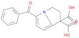 1H-Pyrrolizine-1,1-dicarboxylic acid, 5-benzoyl-2,3-dihydro-