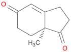 1H-Indene-1,5(6H)-dione, 2,3,7,7a-tetrahydro-7a-methyl-, (7aS)-