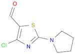 4-Chloro-2-(pyrrolidin-1-yl)thiazole-5-carbaldehyde