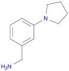 1-[3-(pyrrolidin-1-yl)phenyl]methanamine