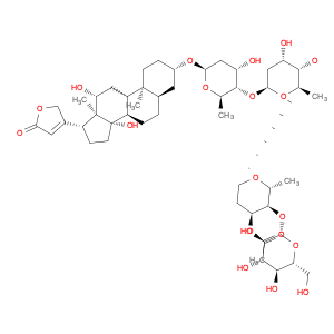 Card-20(22)-enolide, 3-[(O-β-D-glucopyranosyl-(1→4)-O-3-O-acetyl-2,6-dideoxy-β-D-ribo-hexopyranosy…