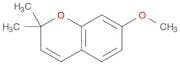 2H-​1-​Benzopyran, 7-​methoxy-​2,​2-​dimethyl-