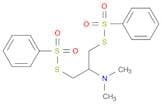 Benzenesulfonothioic acid, S1,S1'-[2-(dimethylamino)-1,3-propanediyl] ester