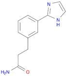 3-(3-(1H-Imidazol-2-yl)phenyl)propanamide