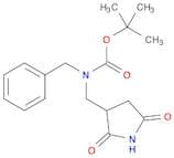 tert-Butyl benzyl((2,5-dioxopyrrolidin-3-yl)methyl)carbamate