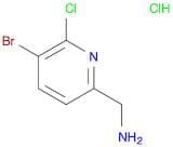 2-Pyridinemethanamine, 5-bromo-6-chloro-, hydrochloride (1:1)