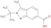 2-tert-Butyl-3-methyl-2h-indazole-6-carboxylic acid
