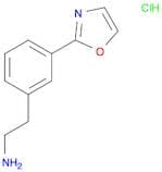 2-(3-(Oxazol-2-yl)phenyl)ethanamine hydrochloride