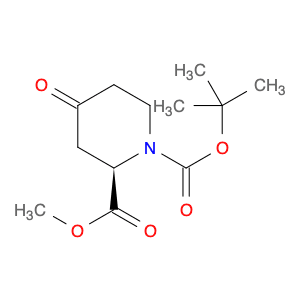 1,2-Piperidinedicarboxylic acid, 4-oxo-, 1-(1,1-dimethylethyl) 2-methyl ester, (2R)-