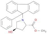 (4R, 2S)-4-Hydroxy-1-(9-phenyl-9H-fluoren-9-yl)-proline Methyl Ester