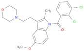 Methanone, (2,3-dichlorophenyl)[5-methoxy-2-methyl-3-[2-(4-morpholinyl)ethyl]-1H-indol-1-yl]-