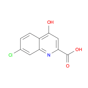 2-Quinolinecarboxylic acid, 7-chloro-4-hydroxy-