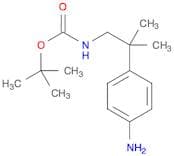 tert-Butyl (2-(4-aminophenyl)-2-methylpropyl)carbamate