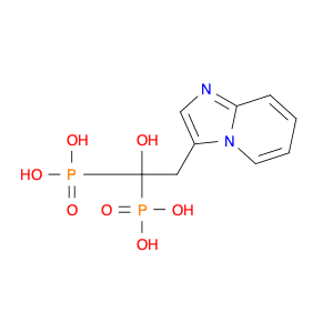 Phosphonic acid, P,P'-(1-hydroxy-2-imidazo[1,2-a]pyridin-3-ylethylidene)bis-