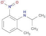 Benzenamine, 2-methyl-N-(1-methylethyl)-6-nitro-
