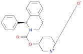 (R)-3-(((S)-1-Phenyl-1,2,3,4-tetrahydroisoquinoline-2-carbonyl)oxy)quinuclidine 1-oxide