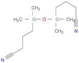 Butanenitrile, 4,4'-(1,1,3,3-tetramethyl-1,3-disiloxanediyl)bis-