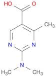2-(Dimethylamino)-4-methylpyrimidine-5-carboxylic acid