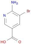 3-​Pyridinecarboxylic acid, 6-​amino-​5-​bromo-
