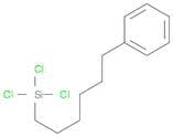 Benzene, [6-(trichlorosilyl)hexyl]-