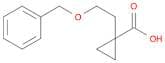 Cyclopropanecarboxylic acid, 1-[2-(phenylmethoxy)ethyl]-