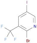 Pyridine, 2-bromo-5-iodo-3-(trifluoromethyl)-