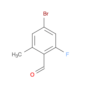 Benzaldehyde, 4-bromo-2-fluoro-6-methyl-